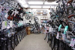 街のあり方とともに変わっていくお店。足立区竹の塚の u201c町の自転車屋 